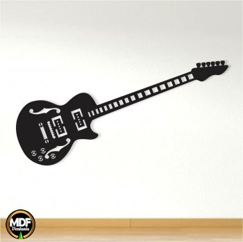 PAINEL GUITARRA VAZADO EM MDF